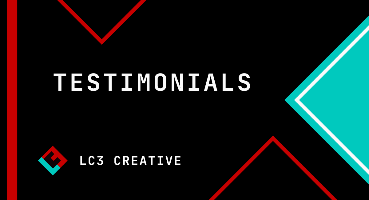 Testimonials - LC3 Creative Marketing Agency in Columbiana County, Ohio